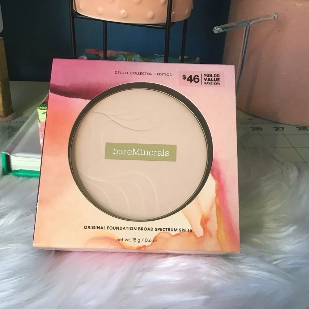 bare-Minerals finishing powder original foundation spectrum spf-15